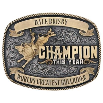 Montana Silversmiths Champion Dale Brisby Attitude Buckle, A980DB