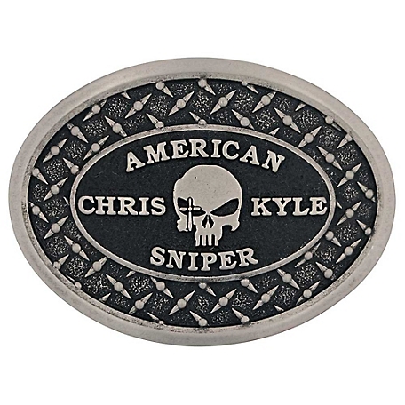 Montana Silversmiths Sniper Chris Kyle Attitude Buckle, A981CK
