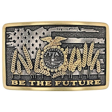 Montana Silversmiths Be the Future FFA Attitude Buckle, A986P