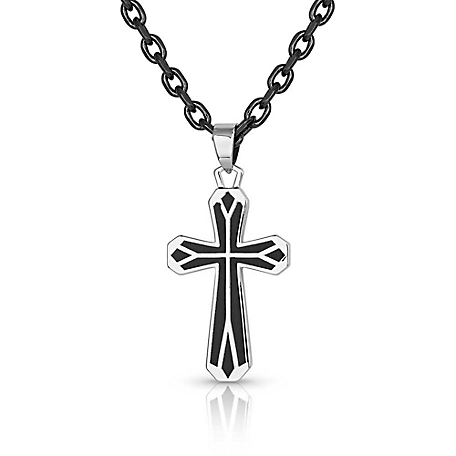 Montana Silversmiths Deep Devotion Cross Necklace, NC5683