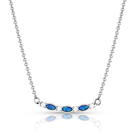 Montana Silversmiths Moonlit Night Crystal Opal Necklace, NC5703