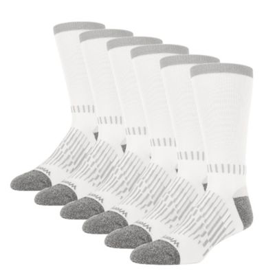 Image showing  - Peak Mens Crew Socks - Long Tube Half Cushion Mens Socks Size 6-12, WNB03M0076