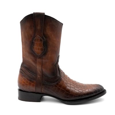 Ferrini Men's Kangaroo Leather Western Boot – Cowboy Boot Antique Saddle 10893-15, Size 9.5 D - View #3