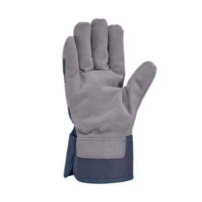 Image showing  Men's Synthetic Suede Safety Cuff Insulated Winter Gloves, 1 Pair