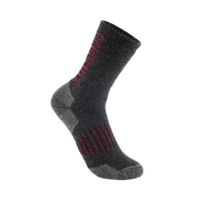 Image showing  Midweight Synthetic-Wool Blend Logo Crew Sock, 2-Pack