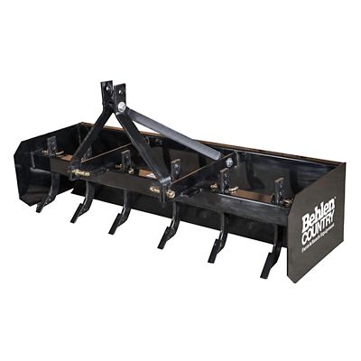 CountyLine 6 ft. Box Blade Black