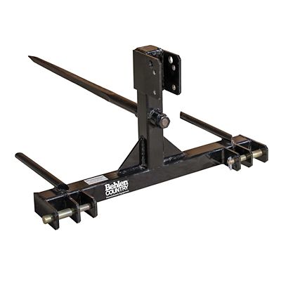 CountyLine Heavy-Duty Bale Spear, Black