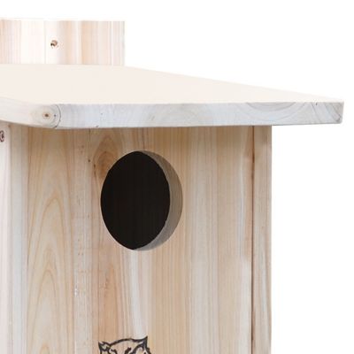 Image showing  Premium Screech Owl/Kestrel House, 11 in. x 12.5 in. x 18 in.