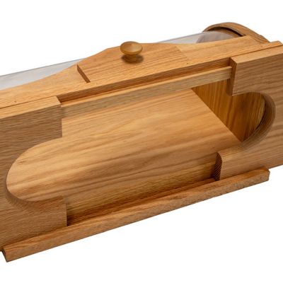 Image showing  2 qt. In-House Breadbox Window Bird Feeder