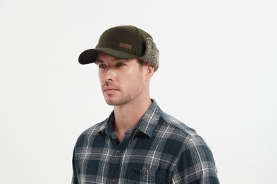 Image showing  York Wool Blend Camper Baseball Cap with Ear Flap