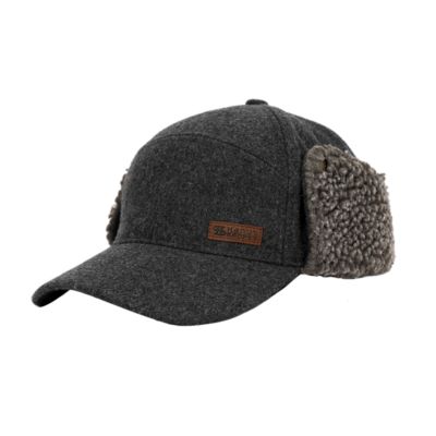 Kanut Sports York Wool Blend Camper Baseball Cap with Ear Flap