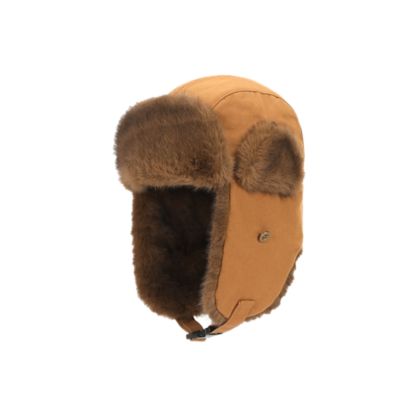 Kanut Sports BurnellTrapper Hat with Bullalo Plaid Lining