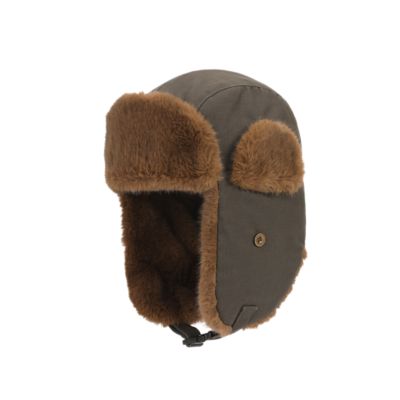 Kanut Sports BurnellTrapper Hat with Bullalo Plaid Lining