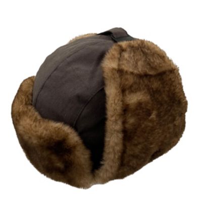 Image showing  BurnellTrapper Hat with Bullalo Plaid Lining