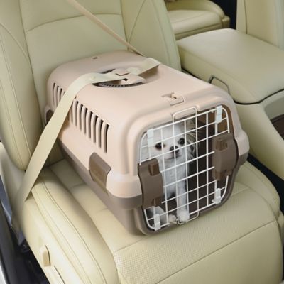 Image showing  Pet Travel Carrier Small Brown