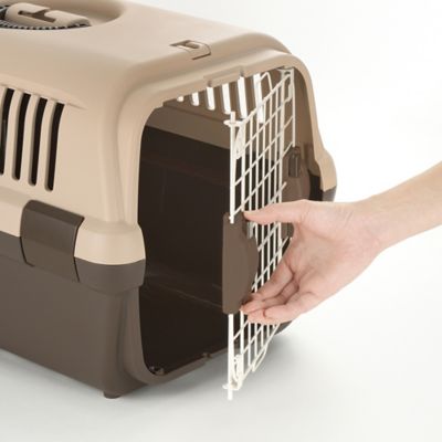 Image showing  Pet Travel Carrier Medium Brown