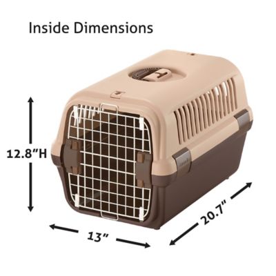 Image showing  Pet Travel Carrier Medium Brown