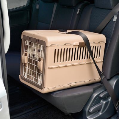 Image showing  2-Door Foldable Polypropylene Pet Carrier
