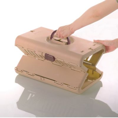 Image showing  2-Door Foldable Polypropylene Pet Carrier