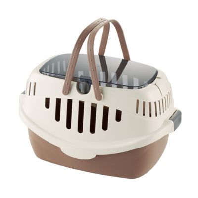 Richell Small Animal Carrier, Brown