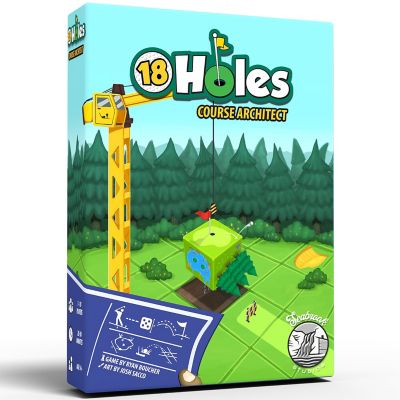 18 Holes Course Architect -Roll & Write Game, Compete to Create A Gold Course