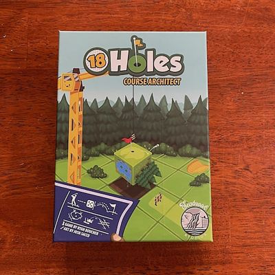 Image showing  Course Architect Roll and Write Board Game, Compete to Create a Gold Course