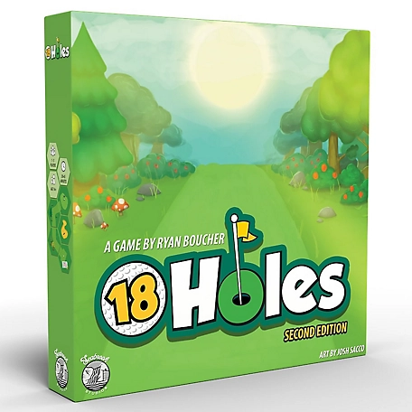 18 Holes Second Edition Base Game - Compete To Create A Golf Course