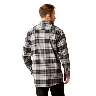 Image showing  Men's Rebar Flannel Durastretch Long -Sleeve Work Shirt