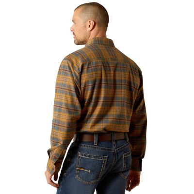 Image showing  Men's Rebar Flannel Durastretch Long -Sleeve Work Shirt