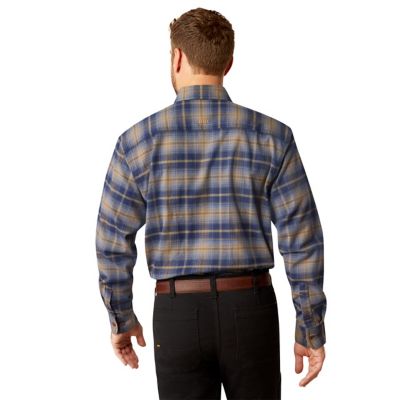 Image showing  Men's Rebar Flannel Durastretch Long -Sleeve Work Shirt