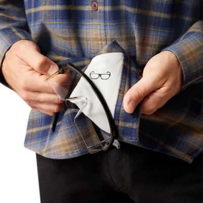 Image showing  Men's Rebar Flannel Durastretch Long -Sleeve Work Shirt