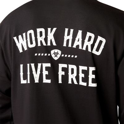 Image showing  Men's Rebar Cotton Strong WHLF Long -Sleeve Work T-Shirt