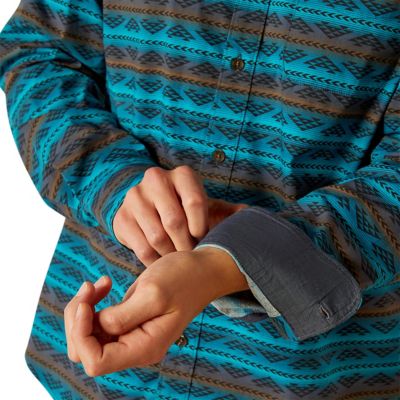 Image showing  Men's Madison Modern Fit Long-Sleeve Western Shirt, 10052306