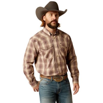 Ariat Men's Pro Series Rex Classic Fit Long Sleeve Western Shirt, 10052333