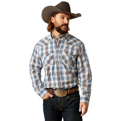 Ariat Men's Pro Series Ryland Classic Fit Long Sleeve Western Shirt, 10052332