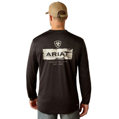 Ariat Men's Charger Stacks Long Sleeve T-Shirt, 10052009