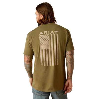 Ariat Men's Ariat FreedoMen's Short Sleeve Graphic T-Shirt, 10054176