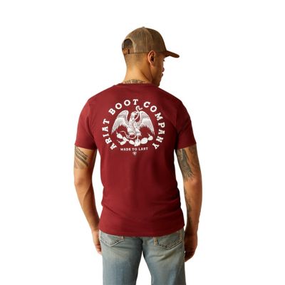 Ariat Men's Ariat Eagle And Snake Short Sleeve Graphic T-Shirt, 10052510