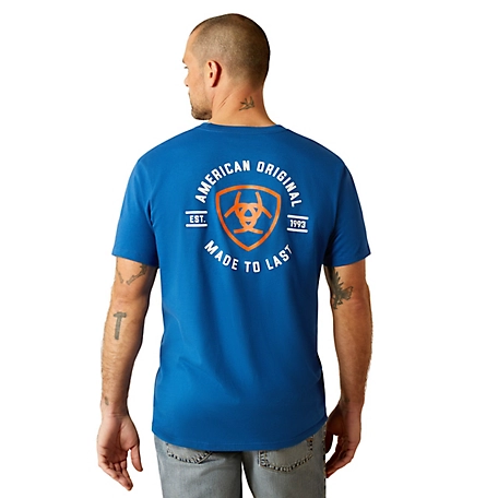 Ariat Men's Ariat Mtl Circle Short Sleeve Graphic T-Shirt, 10052566
