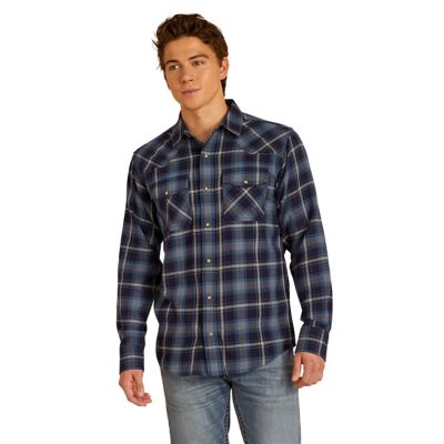 Ariat Men's Hugo Retro Fit Long Sleeve Western Shirt, 10052318