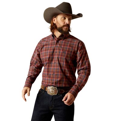 Ariat Men's Pro Series Scotty Classic Fit Long-Sleeve Western Shirt, 10052343