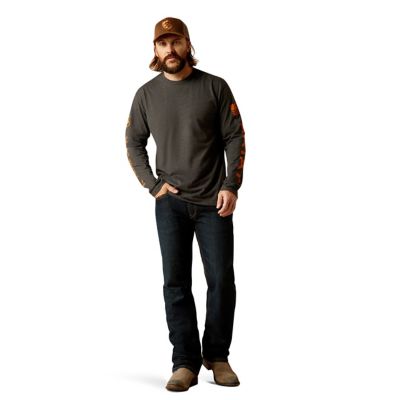Image showing  Men's Ariat Elevated V2 Long Sleeve Graphic T-Shirt