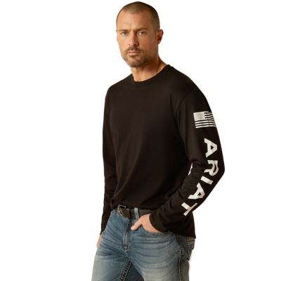 Image showing  Men's Ariat Elevated V2 Long Sleeve Graphic T-Shirt