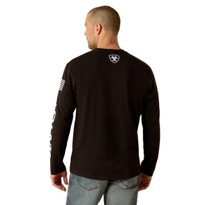 Image showing  Men's Ariat Elevated V2 Long Sleeve Graphic T-Shirt