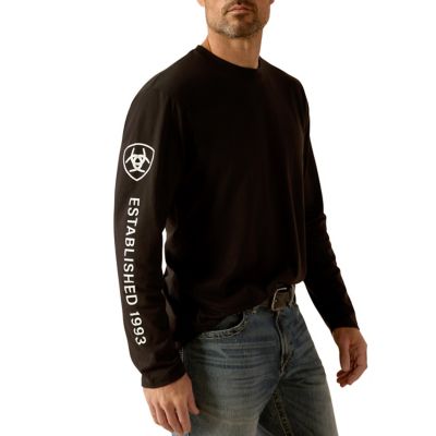 Image showing  Men's Ariat Elevated V2 Long Sleeve Graphic T-Shirt