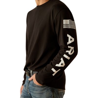 Image showing  Men's Ariat Elevated V2 Long Sleeve Graphic T-Shirt