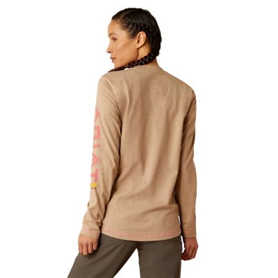 Image showing  Women's Rebar Workman Logo Long-Sleeve T-Shirt