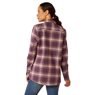 Image showing  Women's Rebar Flannel DuraStretch Long Sleeve Work Shirt