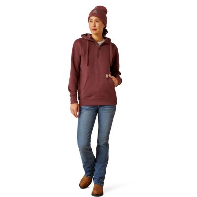 Image showing  Women's Rebar Skill Set 1/2-Zip Work Hoodie, 10052845