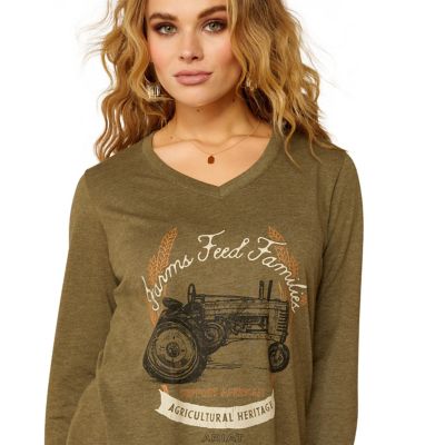 Image showing  Women's Ariat AG Heritage Long Sleeve Graphic T-Shirt, 10052547
